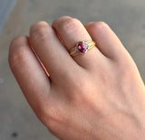 Pink Tourmaline Ring