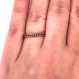 Pink Tourmaline Birthstone Band